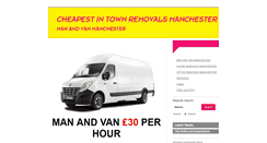 Desktop Screenshot of cheapestintownremovals.com